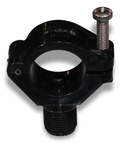 Mounting clip PA for pipe 25mmfor hollow cone nozzle 3/8"